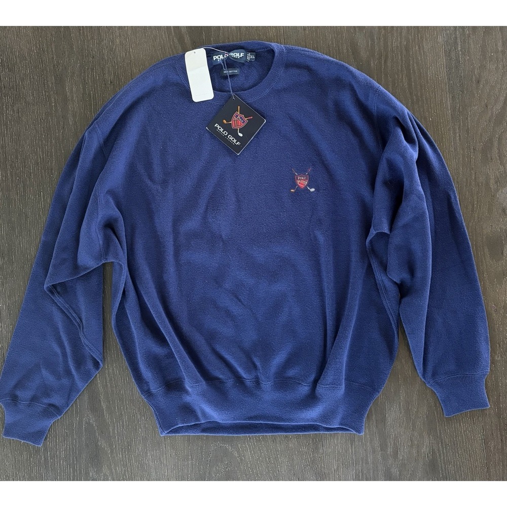Ralph Lauren Polo NWT Vintage Deadstock Polo Golf Sweater Mens XL